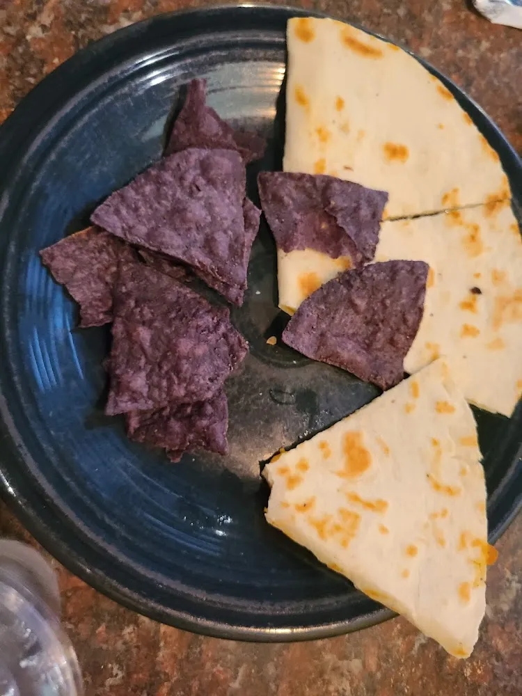 Authentic Blue Corn Chip Plate